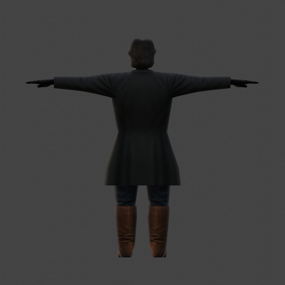 【3Dキャラクター】土方歳三