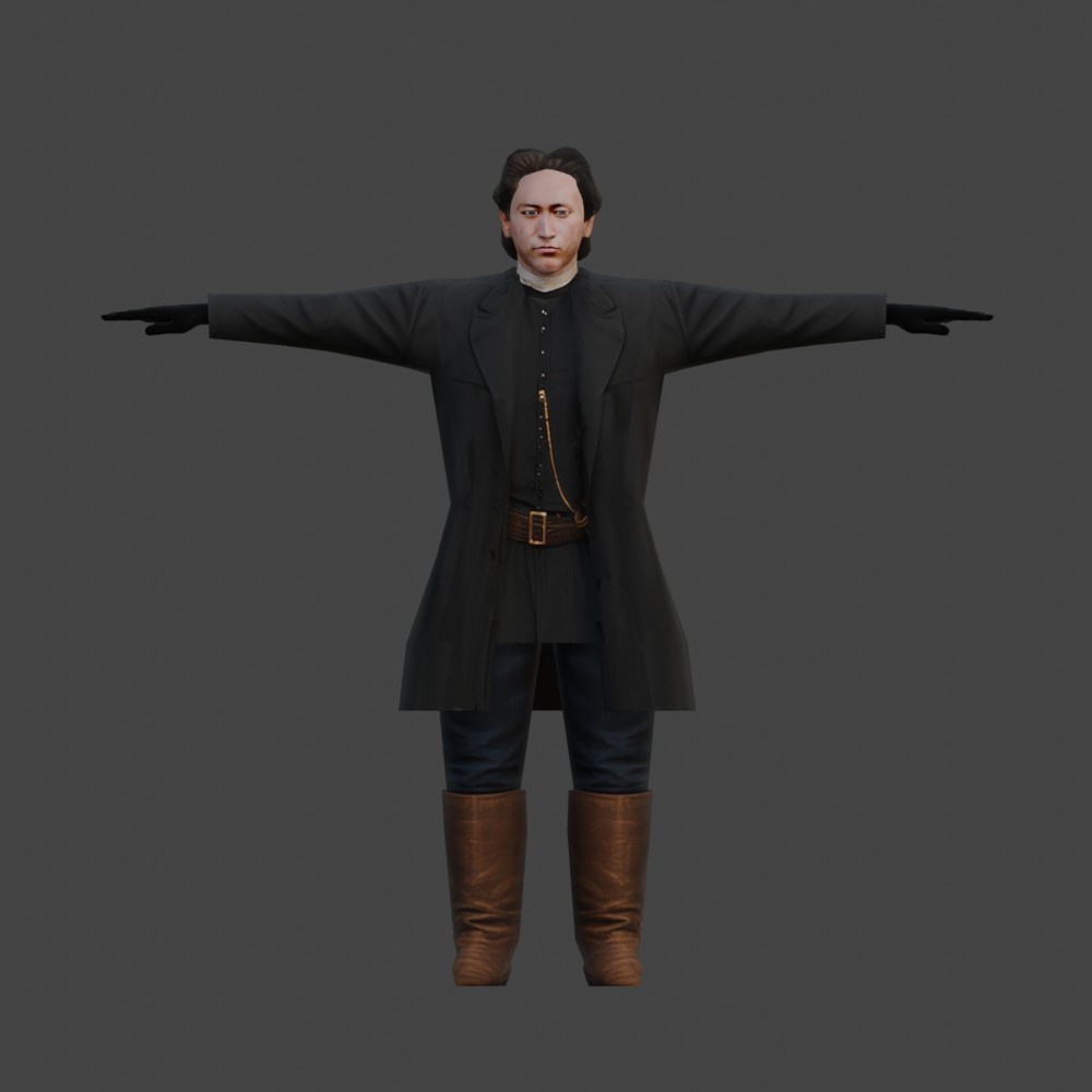 【3Dキャラクター】土方歳三