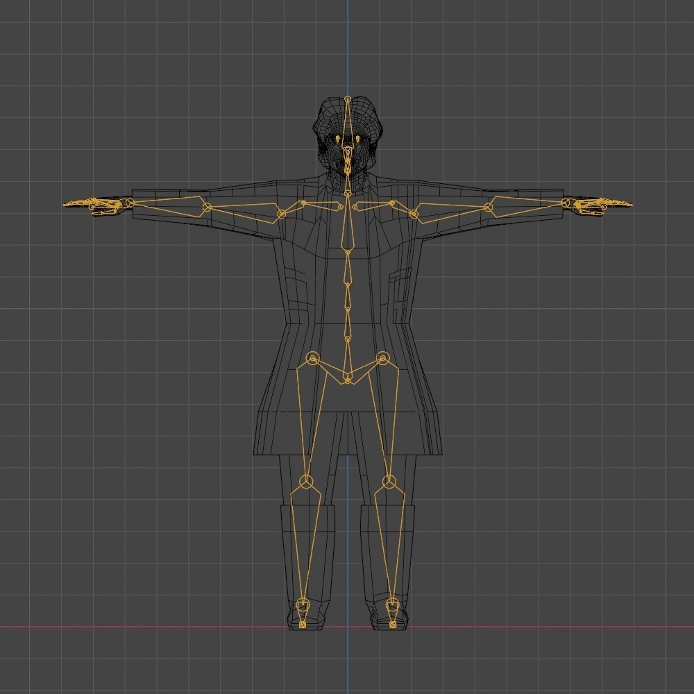 【3Dキャラクター】土方歳三