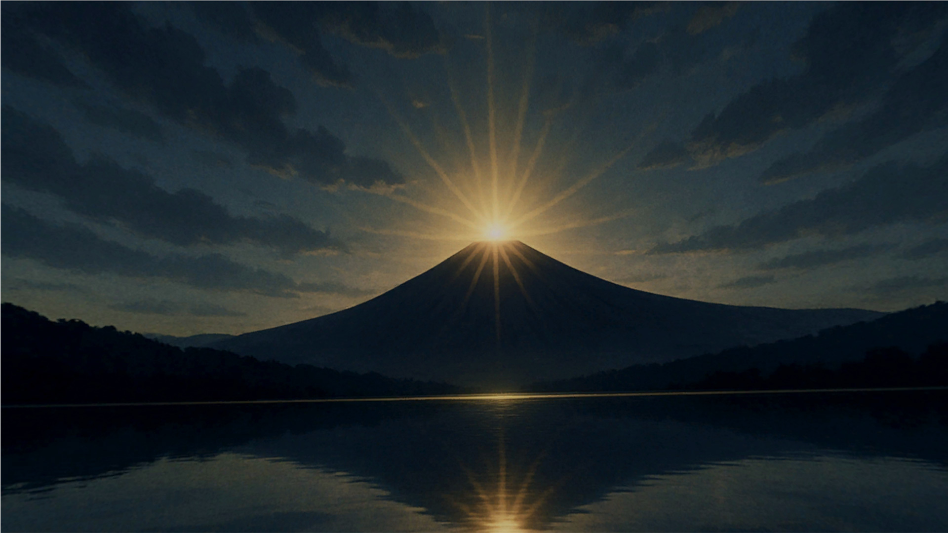 【3D環境・ワールド】ダイヤモンド富士　Skyboxマテリアル unityパッケージ