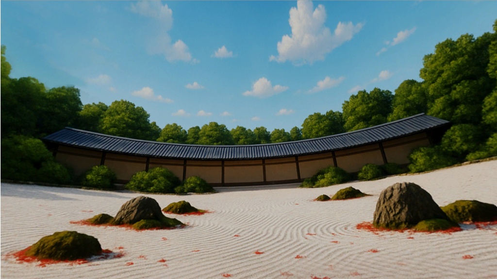 【3D環境・ワールド】美しき庭園02　Skyboxマテリアル unityパッケージ
