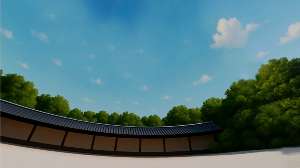 【3D環境・ワールド】美しき庭園02 Skyboxマテリアル unityパッケージ