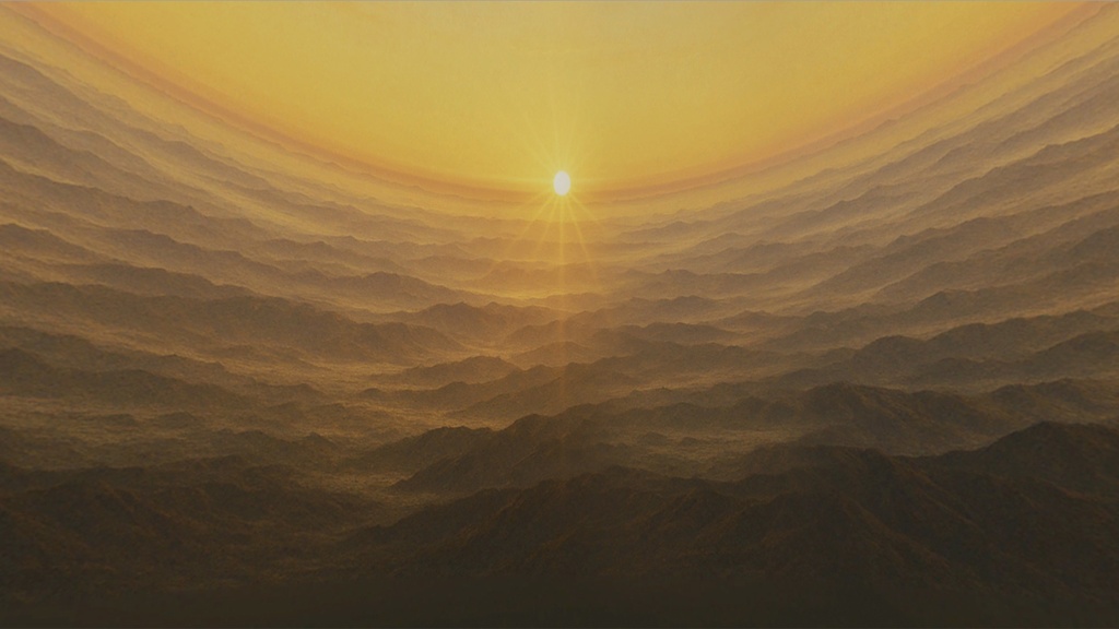 【3D環境・ワールド】初日の出 Skyboxマテリアル unityパッケージ