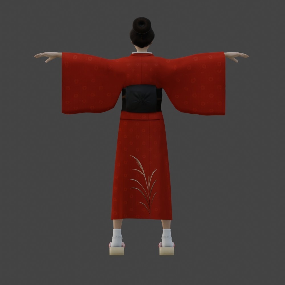 【3Dキャラクター】里見美禰子