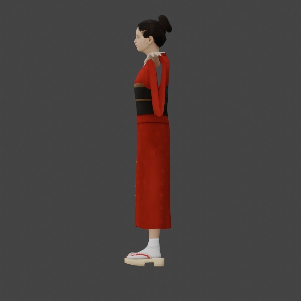 【3Dキャラクター】里見美禰子