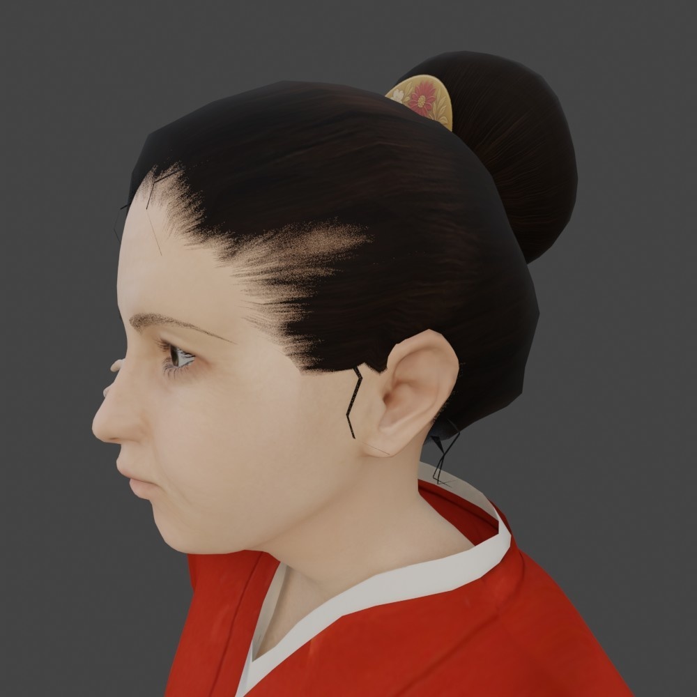 【3Dキャラクター】里見美禰子