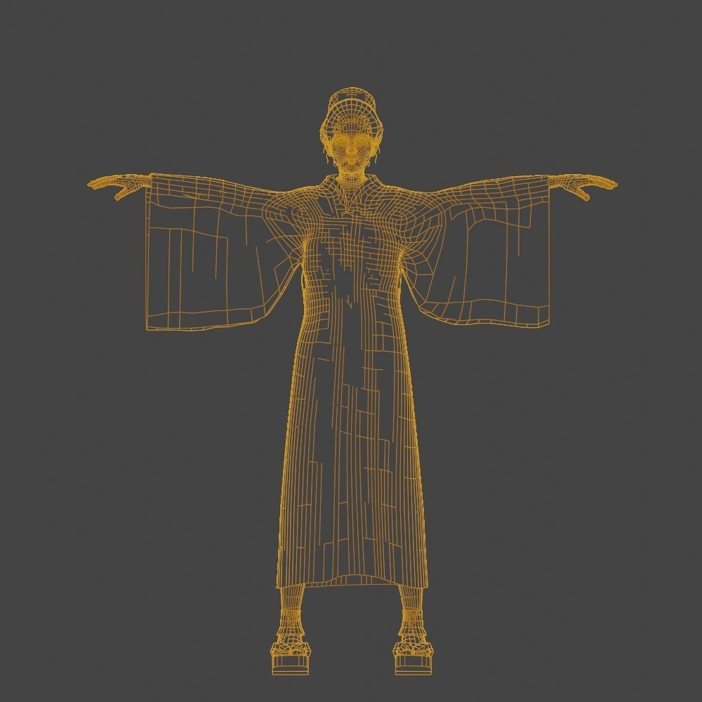 【3Dキャラクター】里見美禰子