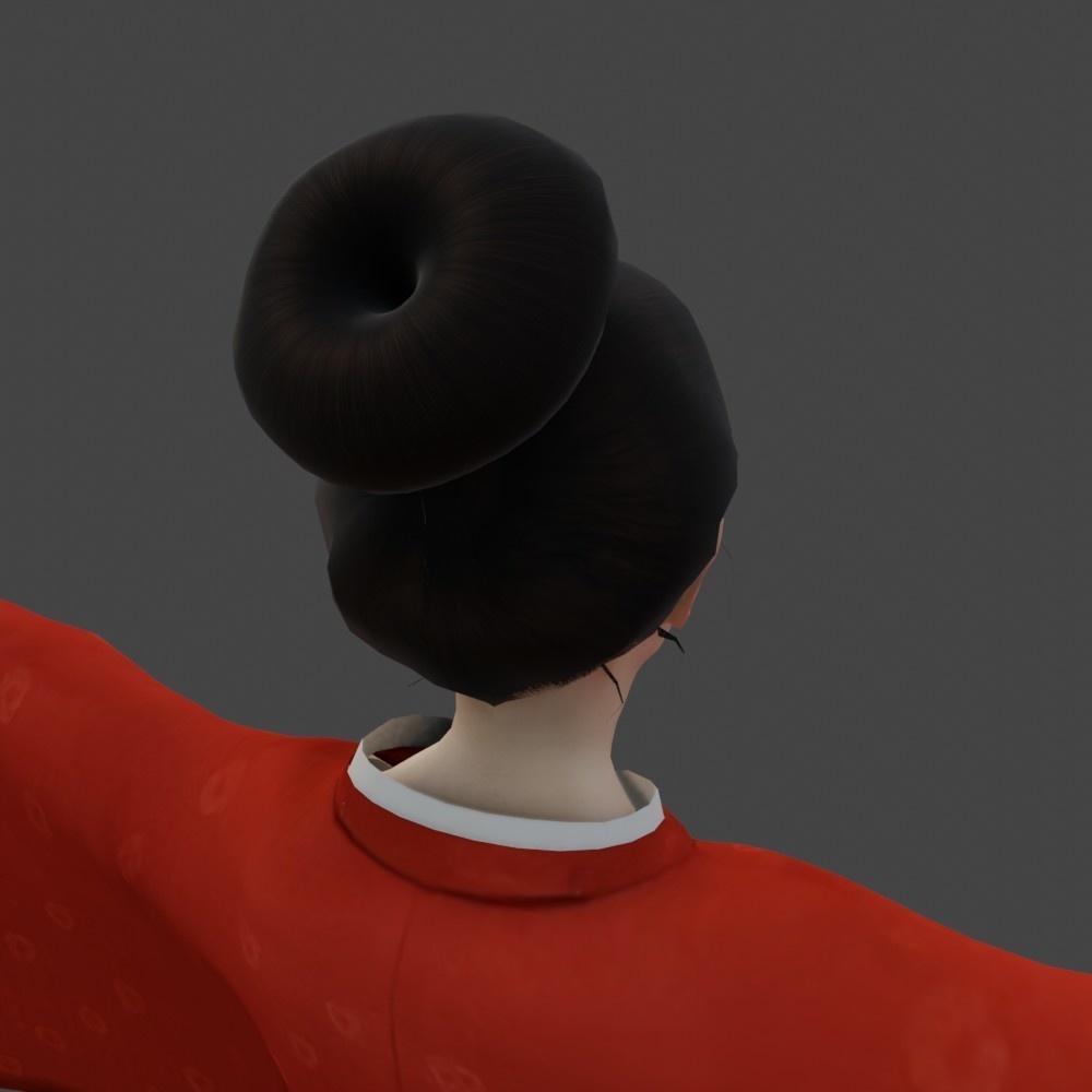 【3Dキャラクター】里見美禰子