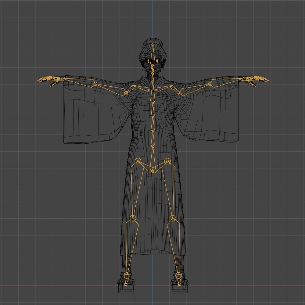 【3Dキャラクター】里見美禰子