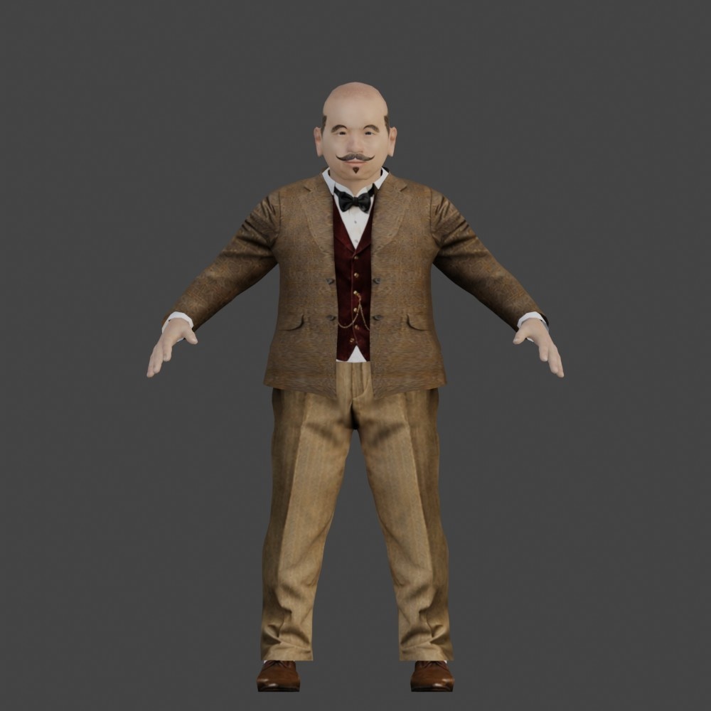 【3Dキャラクター】ちゃびん校長