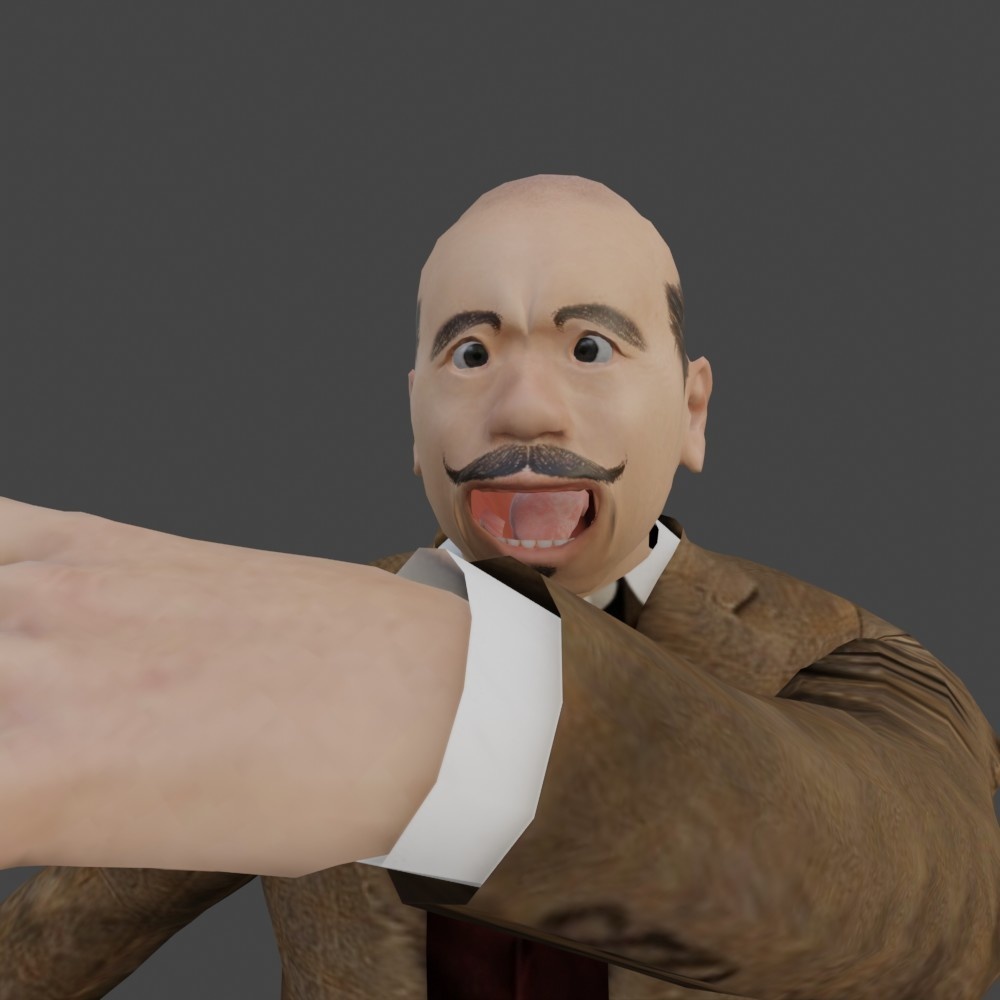 【3Dキャラクター】ちゃびん校長