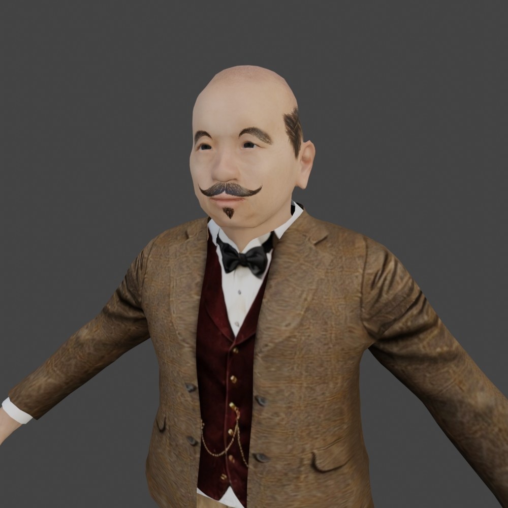 【3Dキャラクター】ちゃびん校長