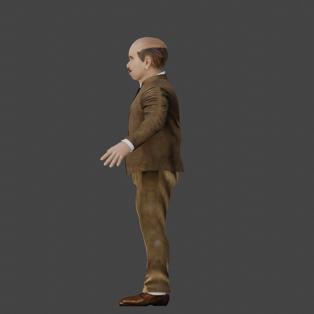 【3Dキャラクター】ちゃびん校長