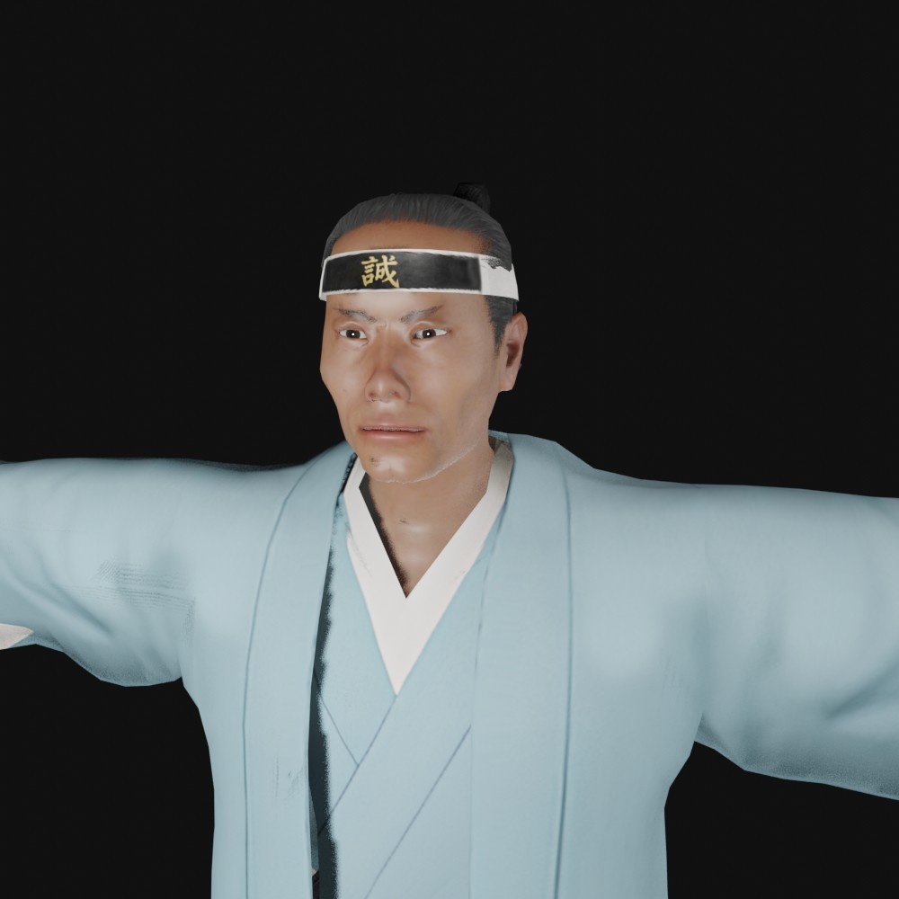 【3Dキャラクター】近藤勇