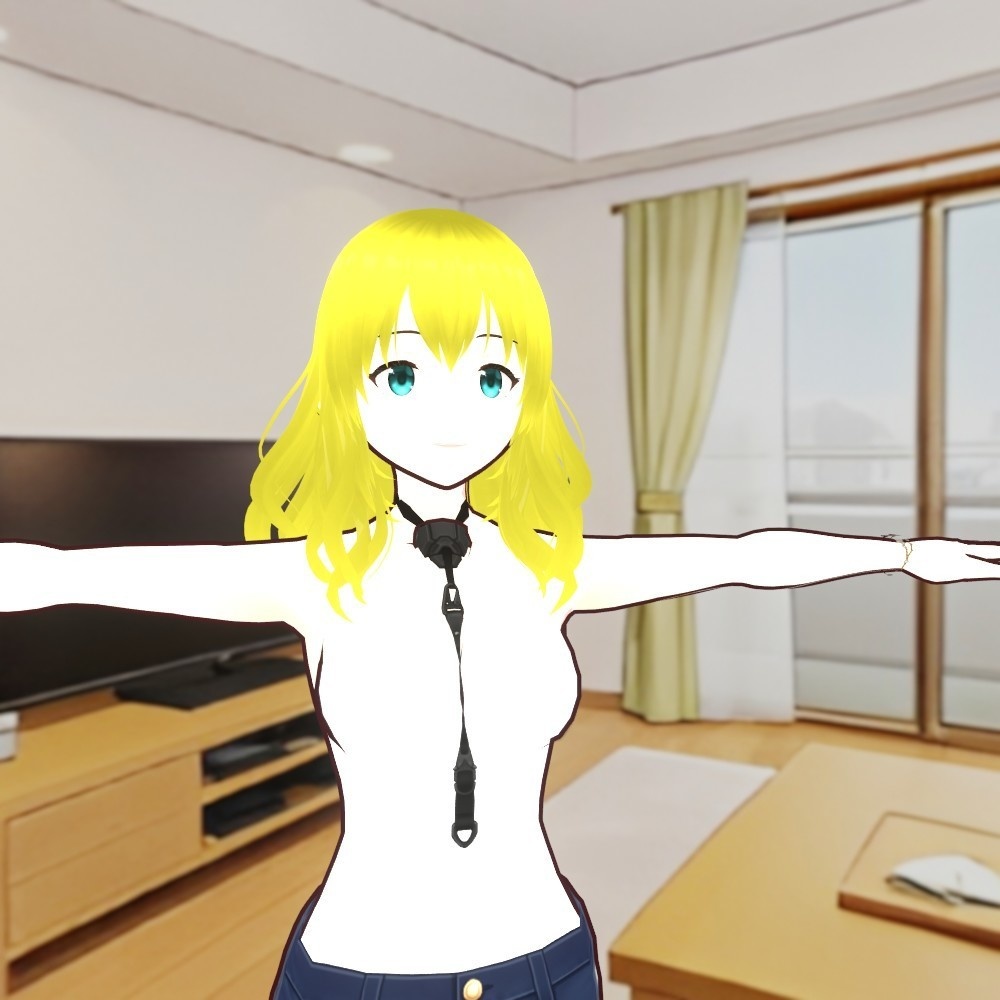 【セット不要!パノラマ】マンション部屋 HDRI