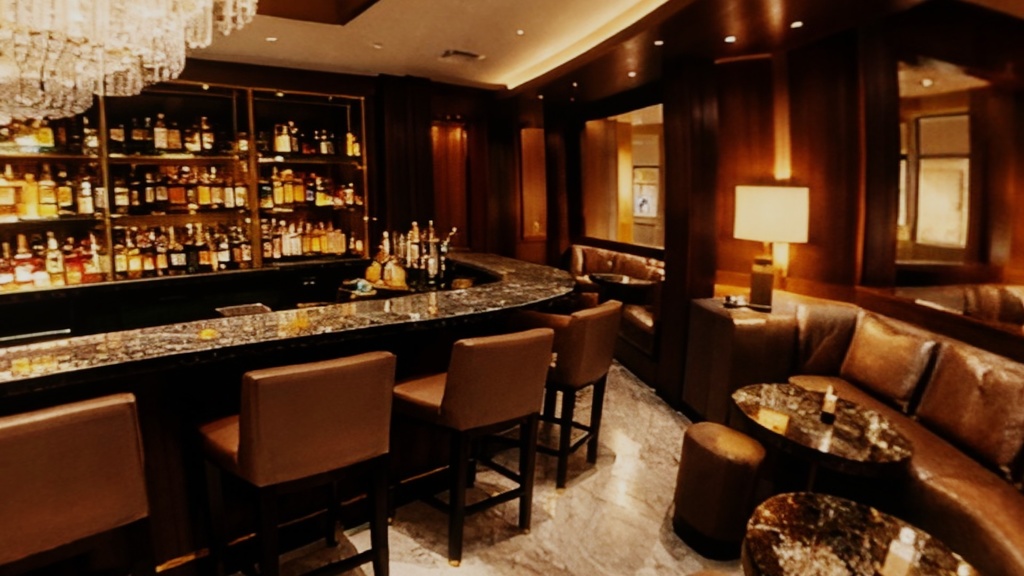 【セット&ロケ不要！パノラマ】銀座の高級クラブ　HDRI、SKYBOX　他用