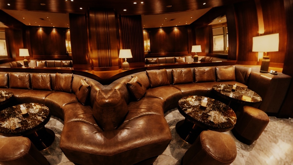 【セット&ロケ不要!パノラマ】銀座の高級クラブ HDRI、SKYBOX 他用