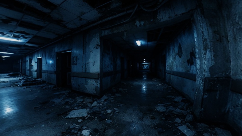 【HDRI、SKYBOX 他】廃病院