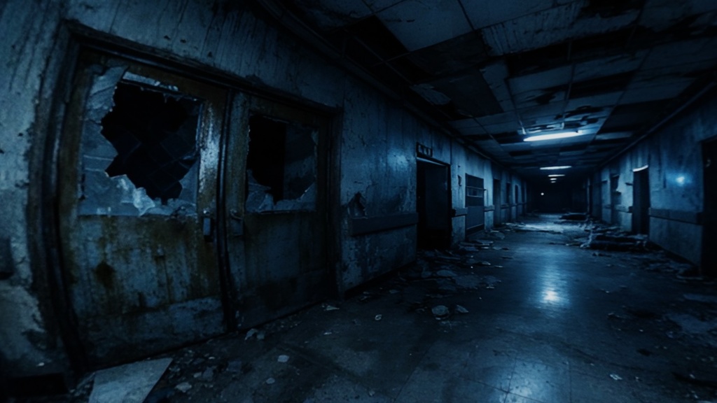 【HDRI、SKYBOX 他】廃病院