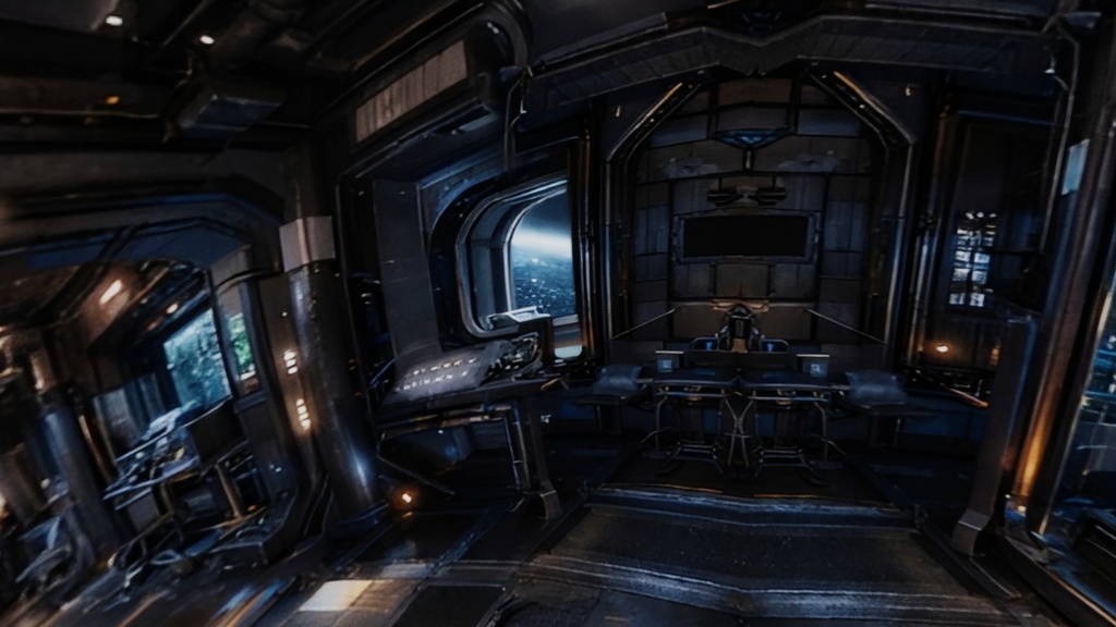 【HDRI、SKYBOX、天球 他】宇宙船の内部