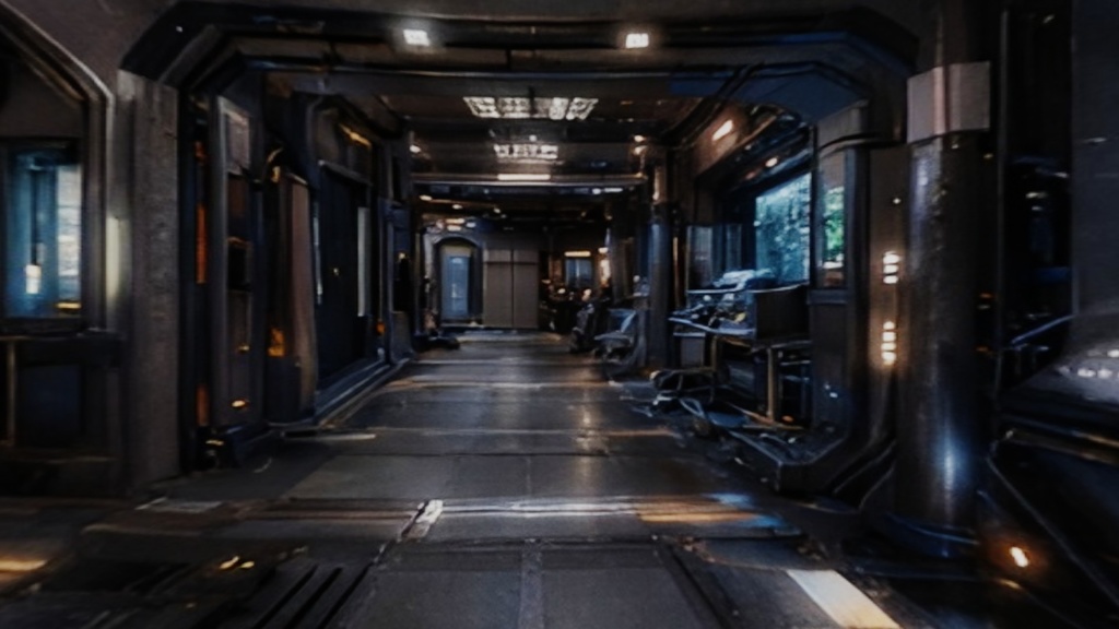 【HDRI、SKYBOX、天球 他】宇宙船の内部