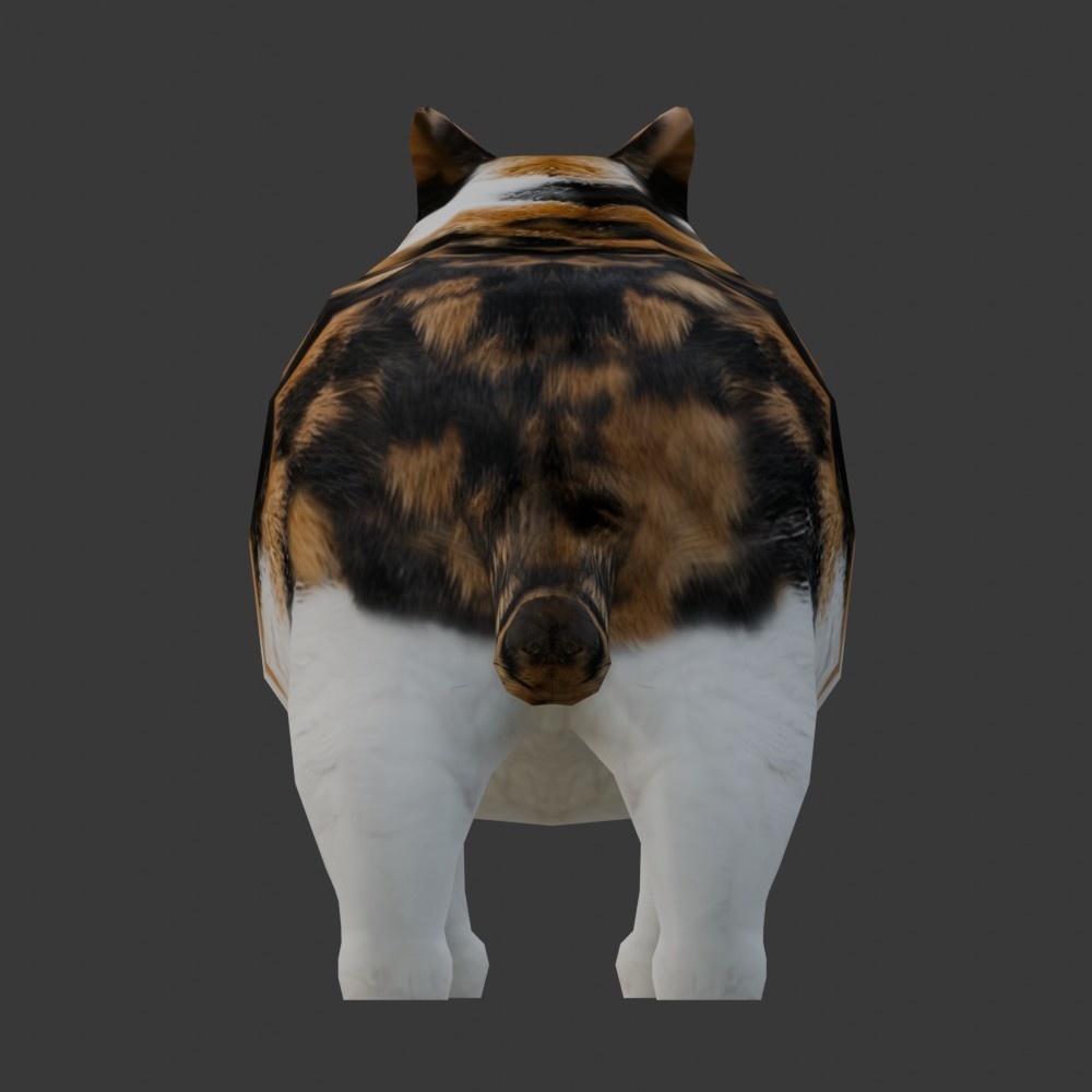 【3D動物】ブーニャン(ローポリ)