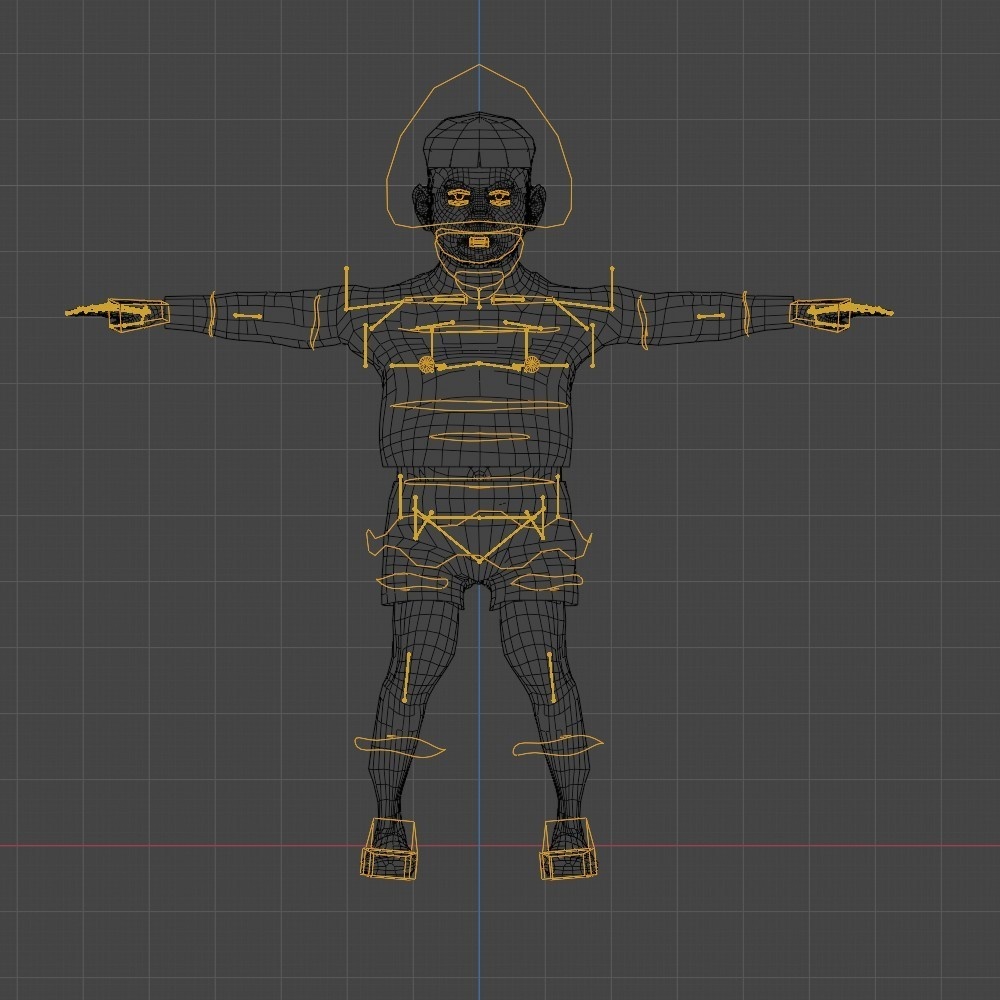 【3Dキャラクター】昭和キッズ しーぼう