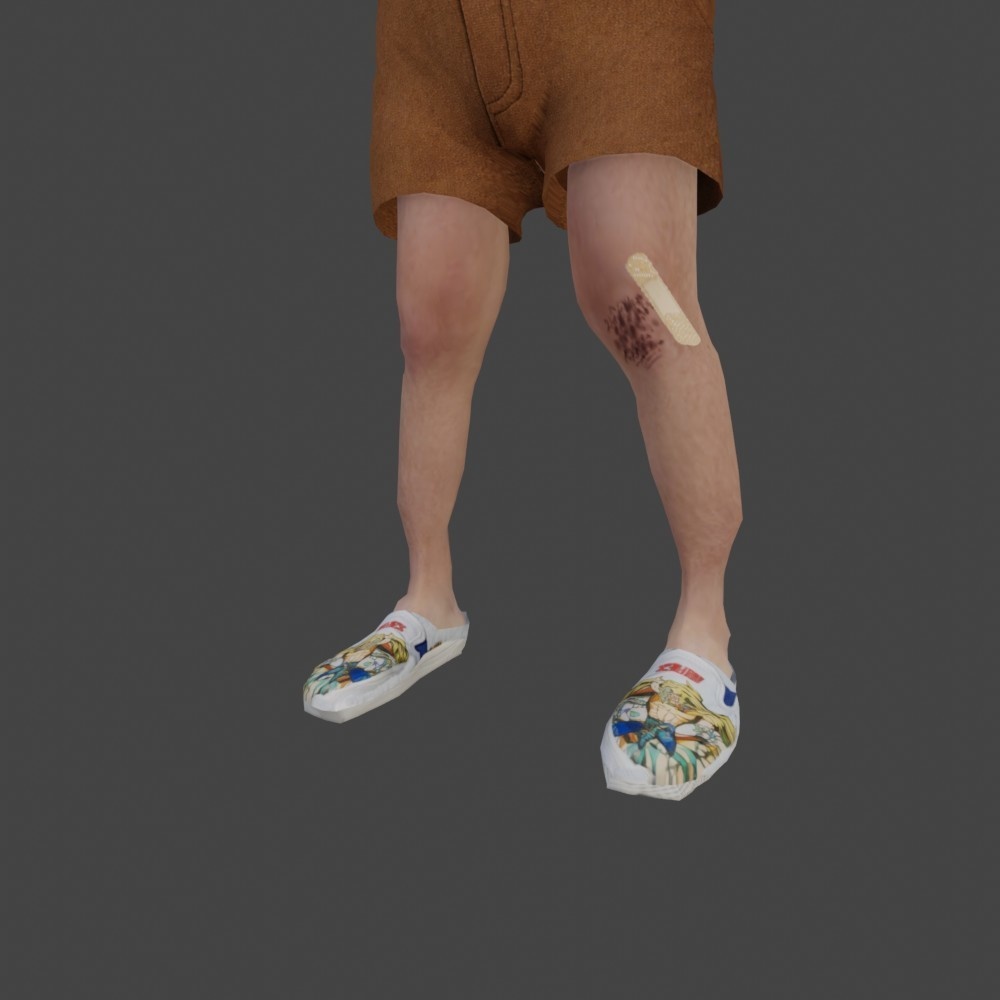 【3Dキャラクター】昭和キッズ しーぼう