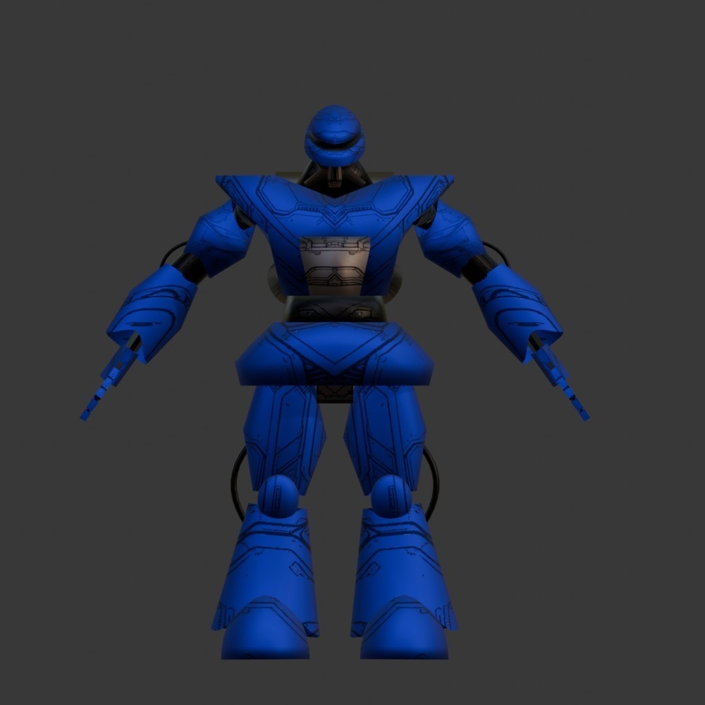 【3Dキャラクター】モデルシーツ ビブ