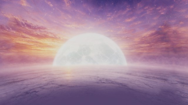 【ワールド・環境】喝土に堕ちた月　SKYBOXマテリアル