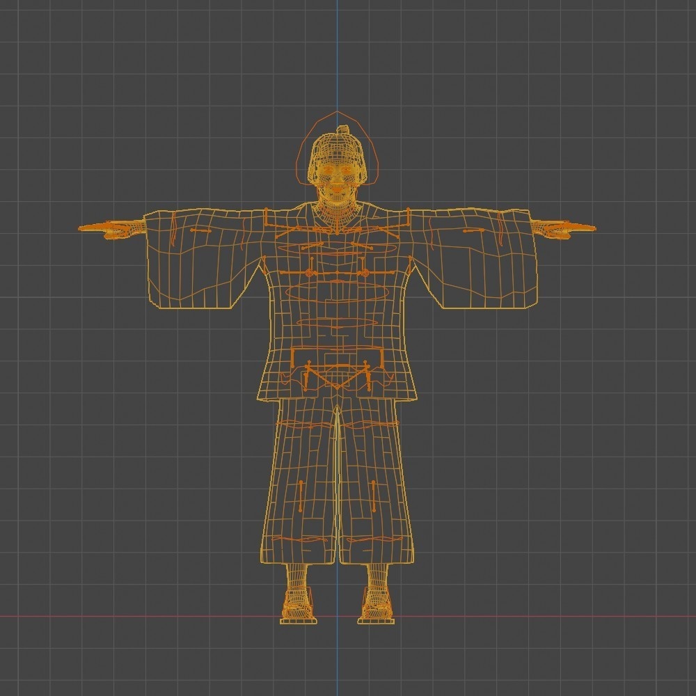 【3Dキャラクター】土方歳三 (京都巡察)