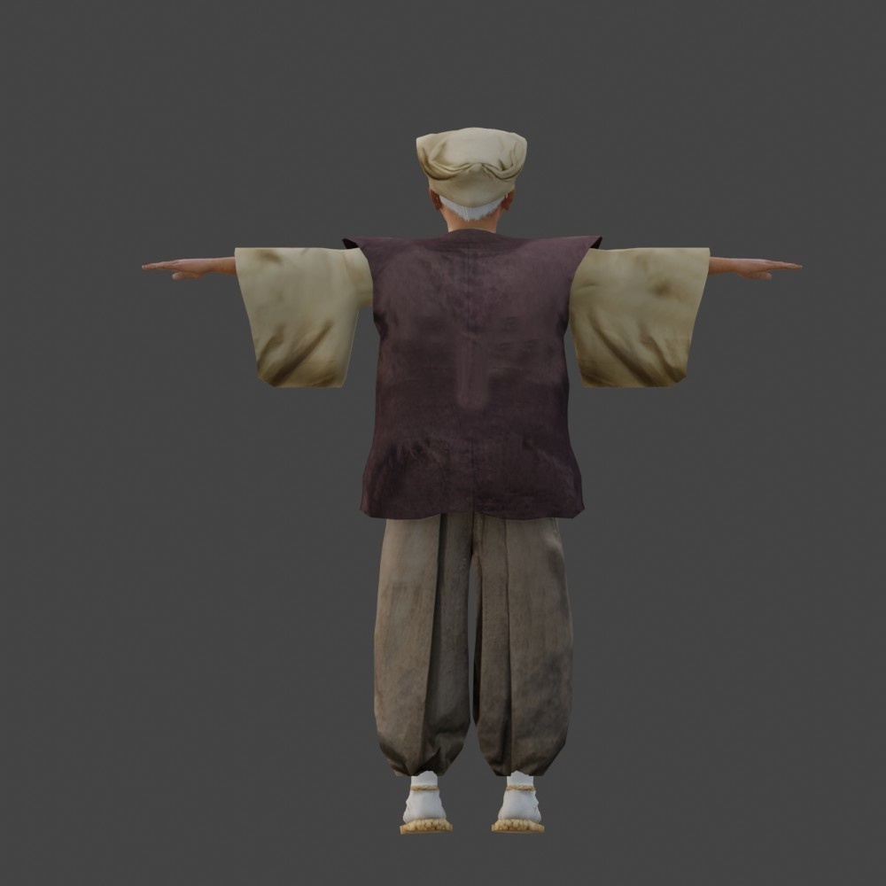 【3Dキャラクター】水戸黄門