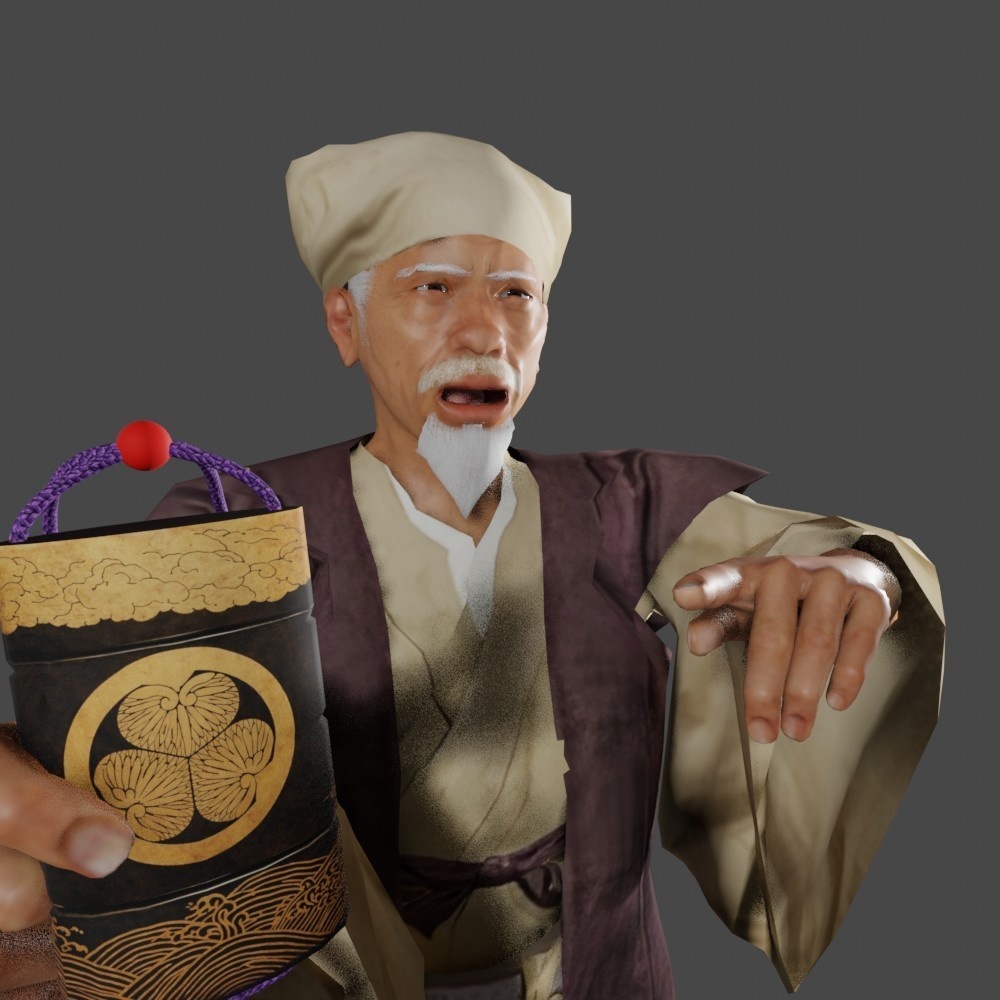 【3Dキャラクター】水戸黄門