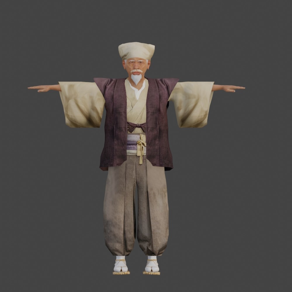 【3Dキャラクター】水戸黄門