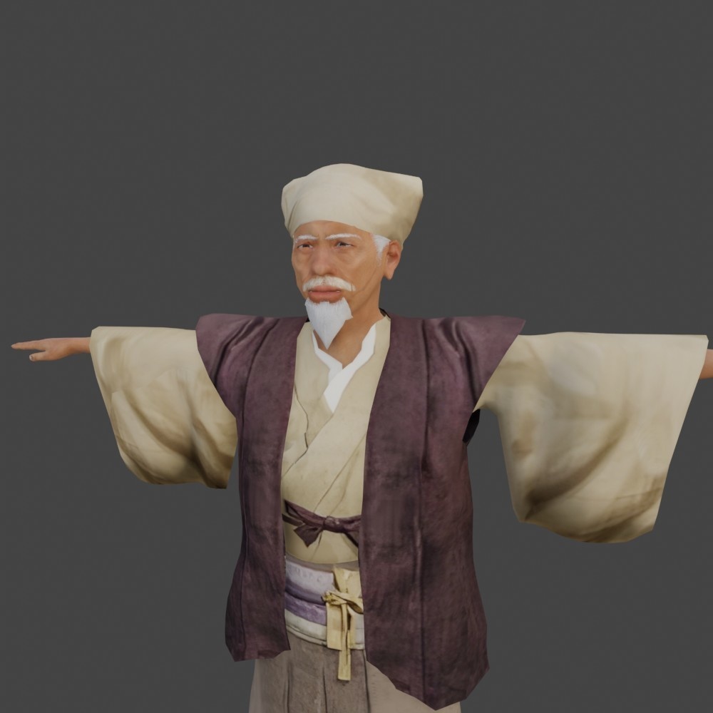 【3Dキャラクター】水戸黄門