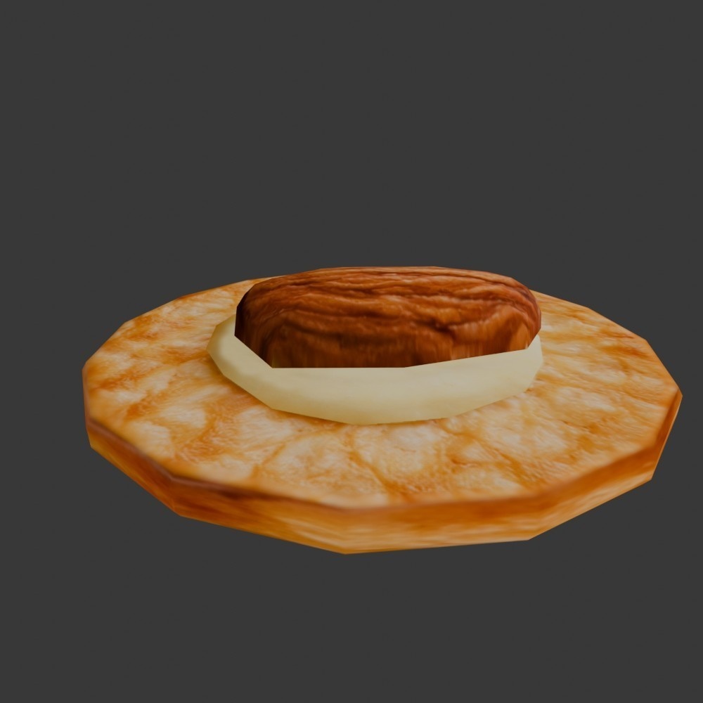 【3D小道具】すぐ無くなるやつ(ローポリ)