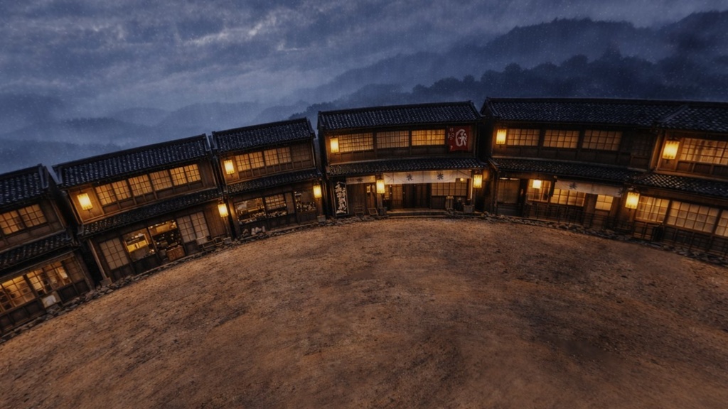 【ワールド・環境】池田屋の夜 SKYBOXテクスチャ