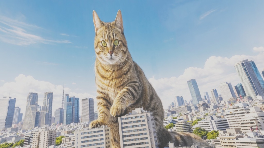 【ワールド・環境】ネコトラマン東京 SKYBOXテクスチャ