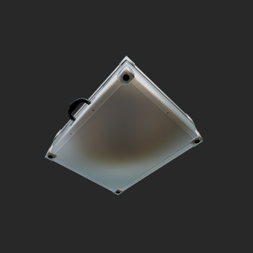 【3D小道具】アタッシュケース(ローポリ)