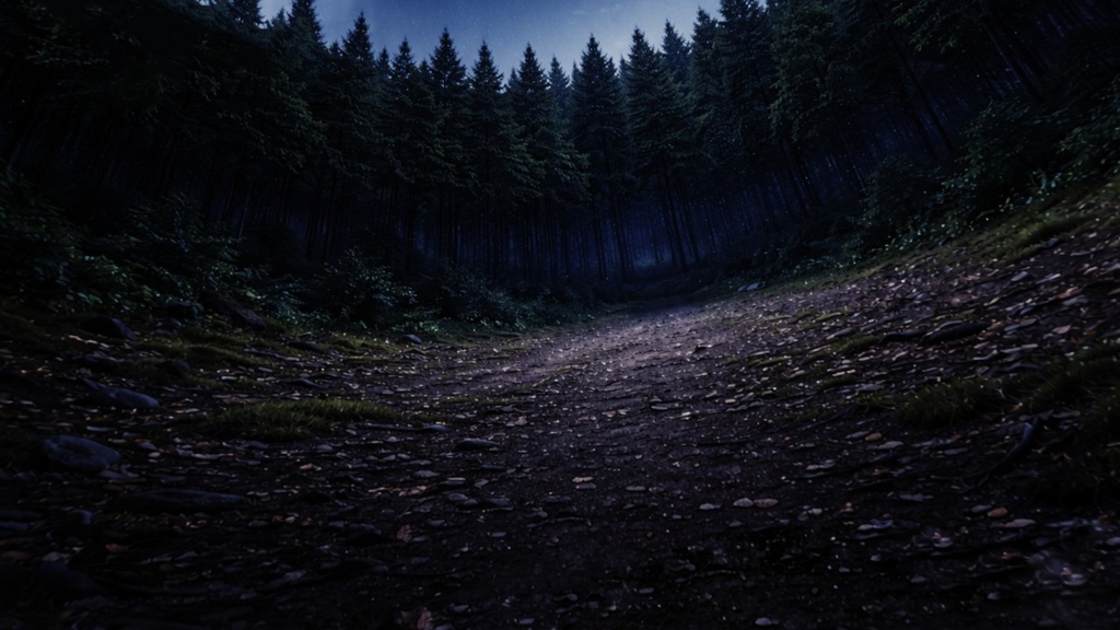 【ワールド・環境】宇宙船が浮かぶ森 SKYBOXテクスチャ