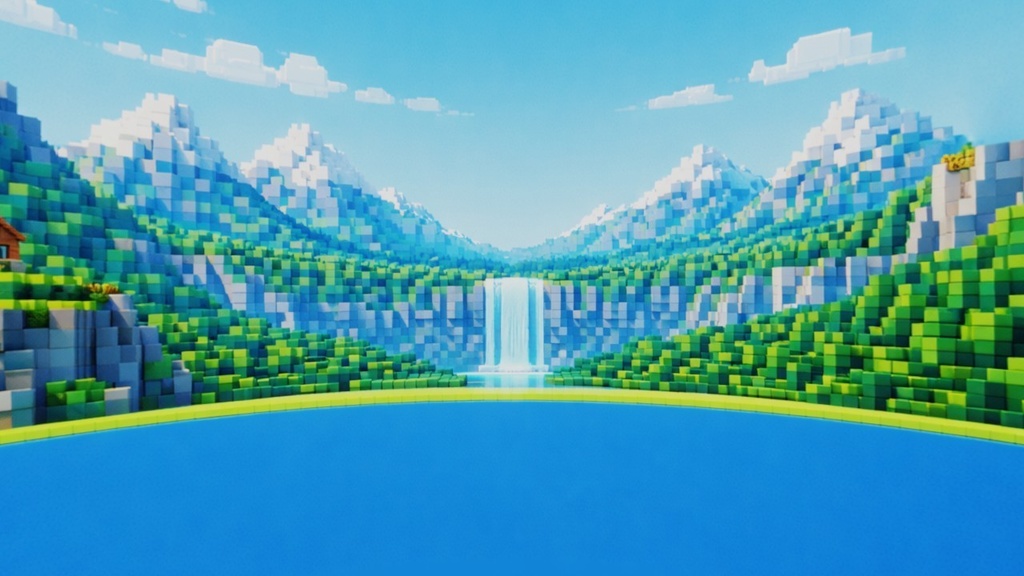 【ワールド・環境】ローポリワールド SKYBOXテクスチャ