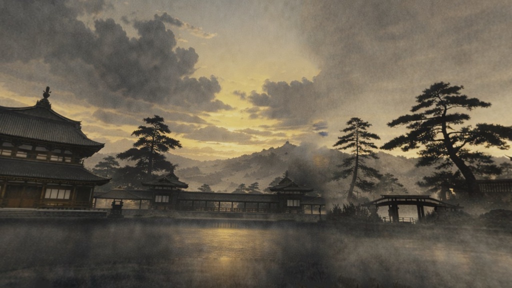 【ワールド・環境】黄昏、室町にて。 SKYBOXテクスチャ