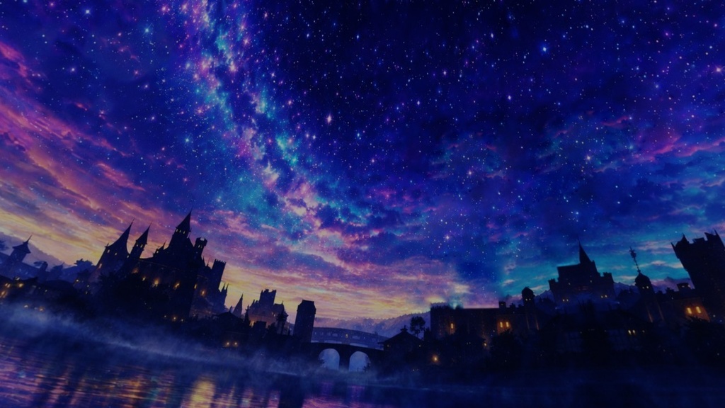 【ワールド・環境】星界に灯る都 SKYBOXテクスチャ