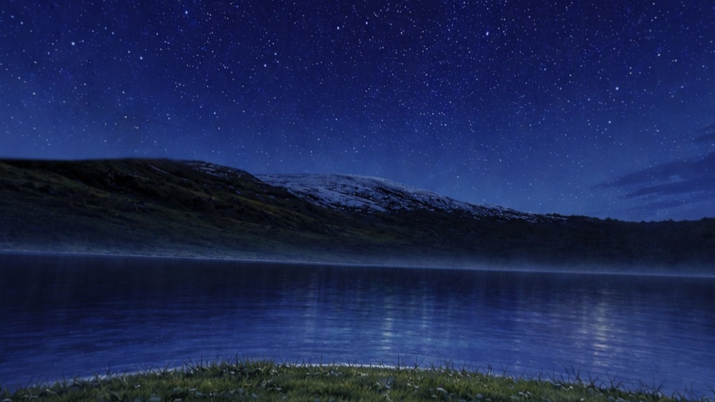 【ワールド・環境】アイスランドの夜 SKYBOXテクスチャ