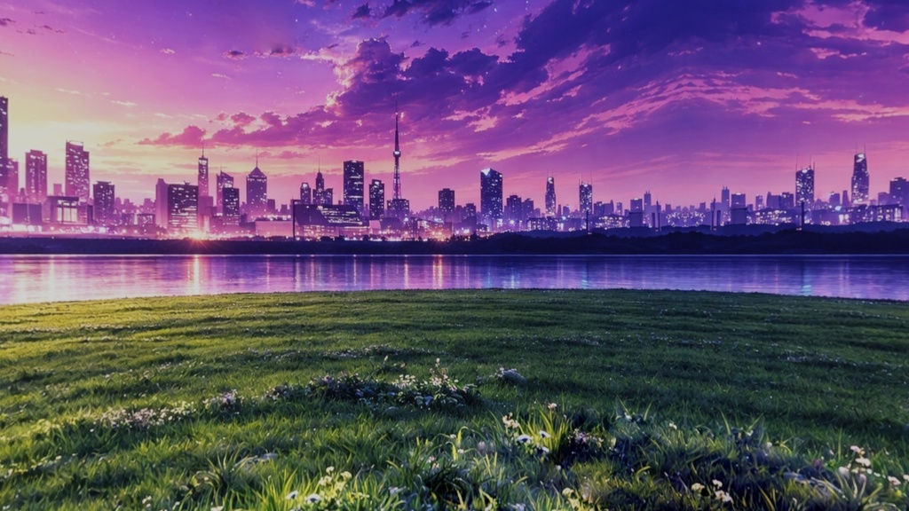 【ワールド・環境】ネオンの夢の地平線 SKYBOXテクスチャ