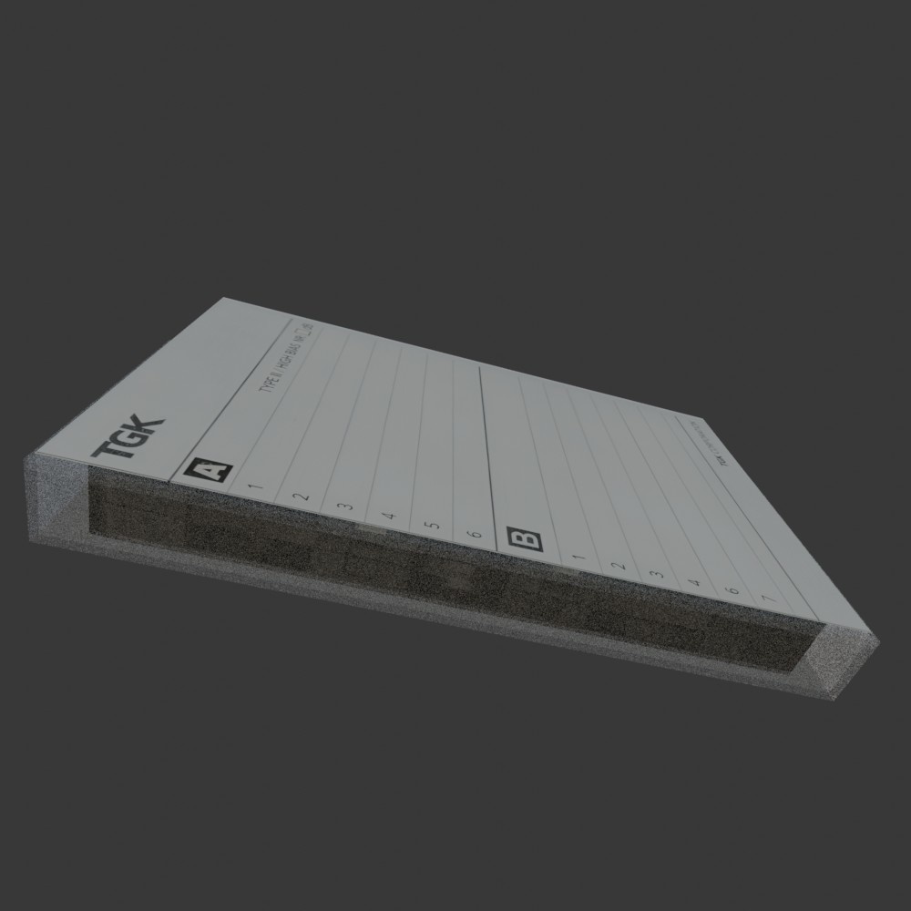 【3D小道具】実家のエモいカセットテープ(ローポリ)