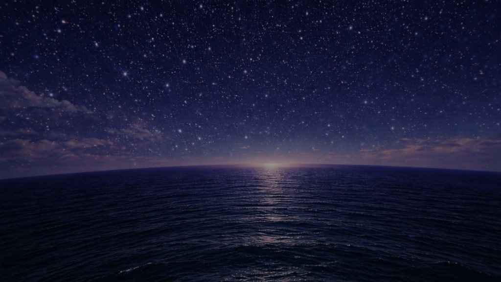 【ワールド・環境】銀河のさざ波 SKYBOXテクスチャ