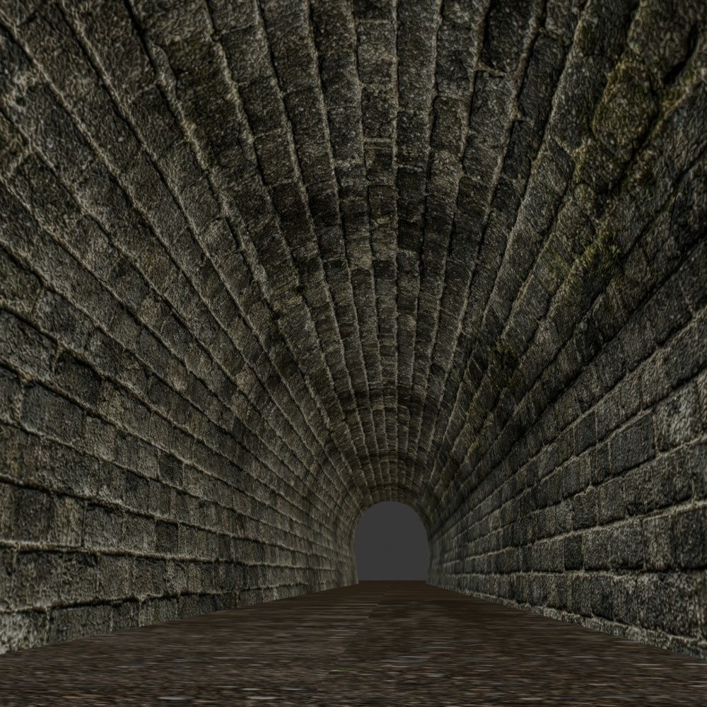 【ワールド・環境】廃トンネル(ローポリ)