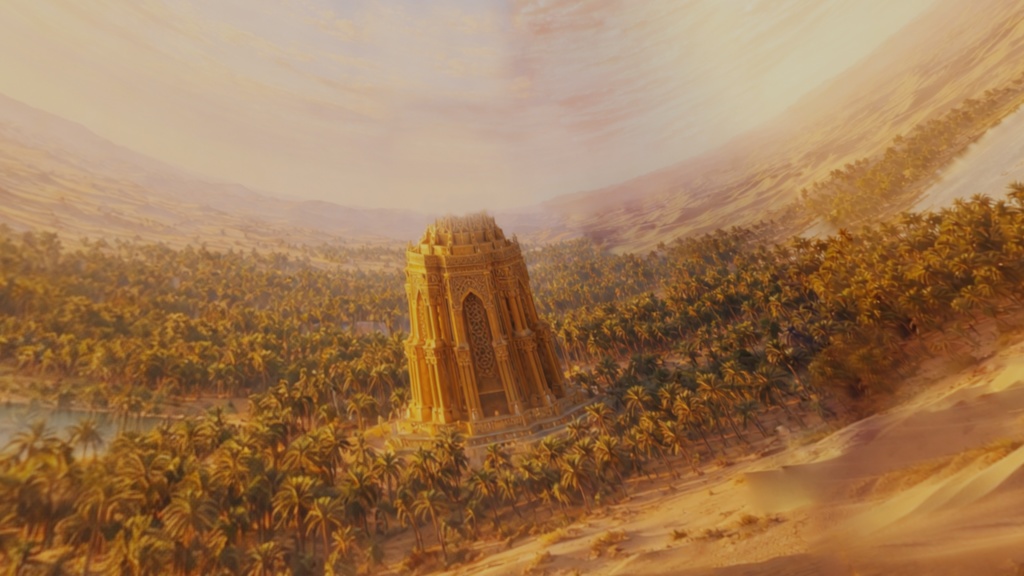 【ワールド・環境】砂海の塔 SKYBOXテクスチャ