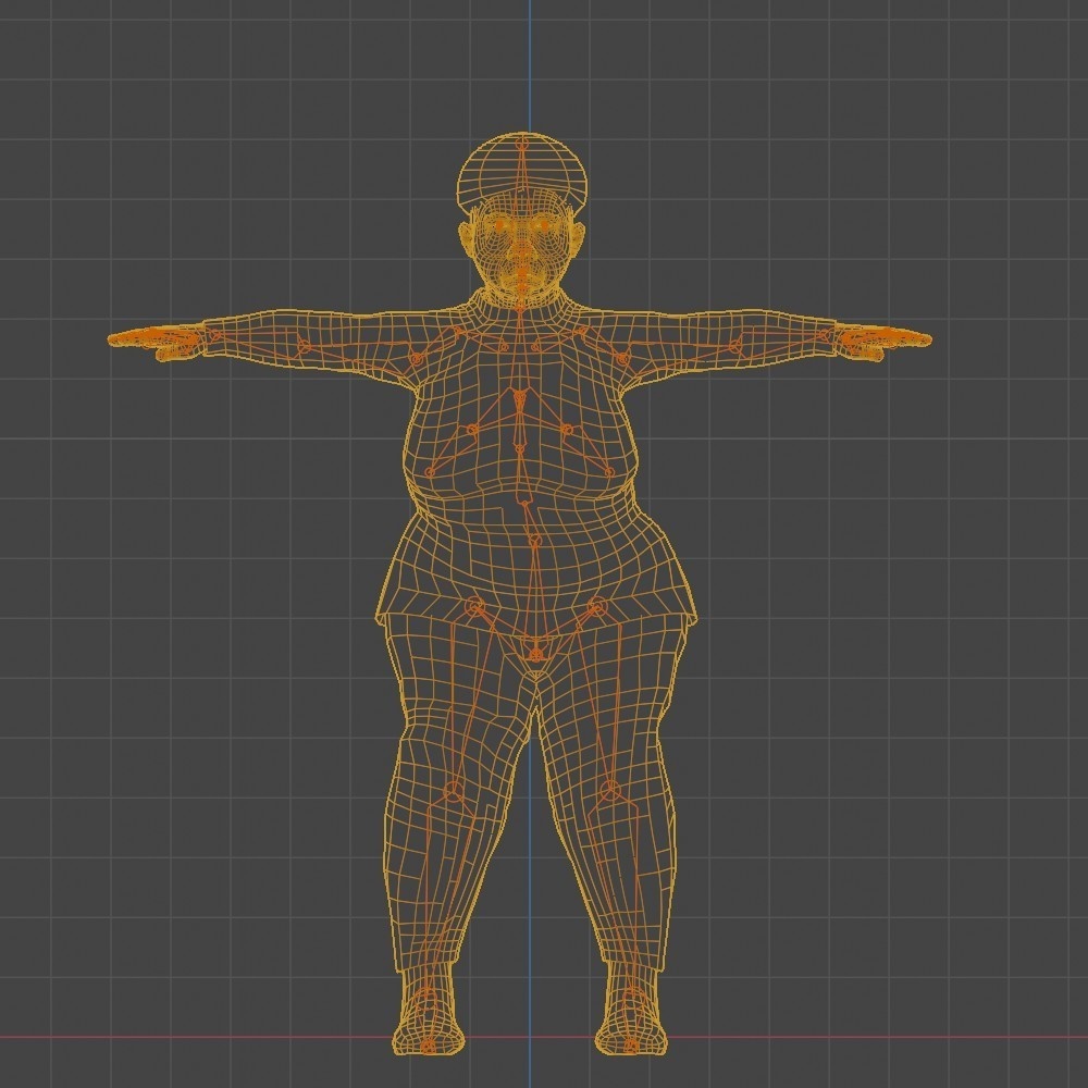 【3Dキャラクター】浪速のオカン